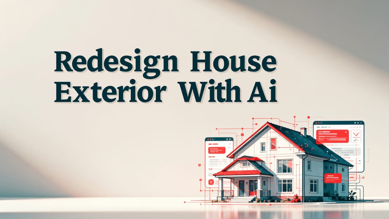 How to Redesign House Exterior with AI in Minutes (2026 Guide)