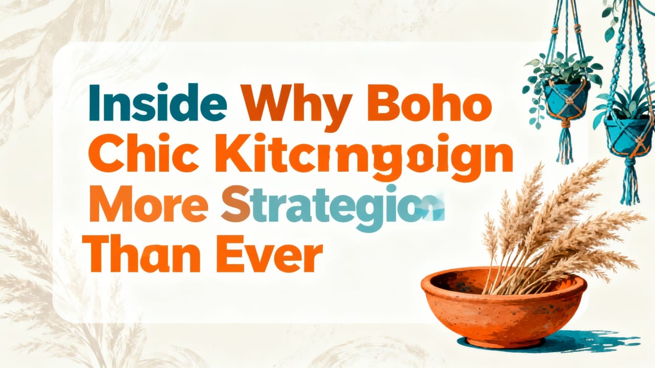 Why Boho Chic Kitchen Design Is More Strategic Than Ever in 2026 - boho chic kitchen remodel