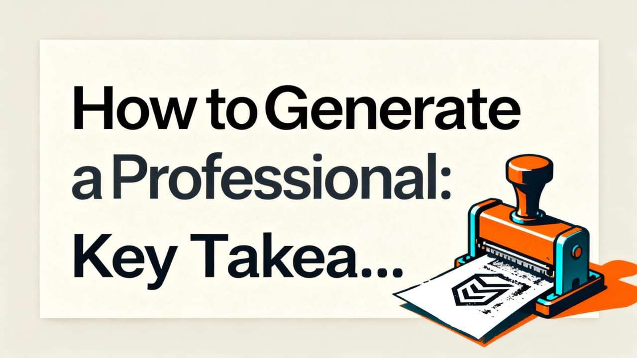 How to Generate a Professional Logo for Stamp Design (Step-by-Step Workflow) - logo for stamp design