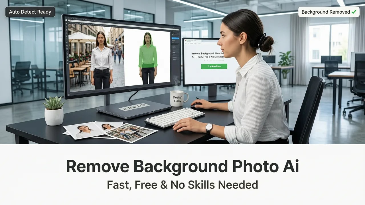 Remove Background from Photo Using AI — Fast, Free & No Skills Needed