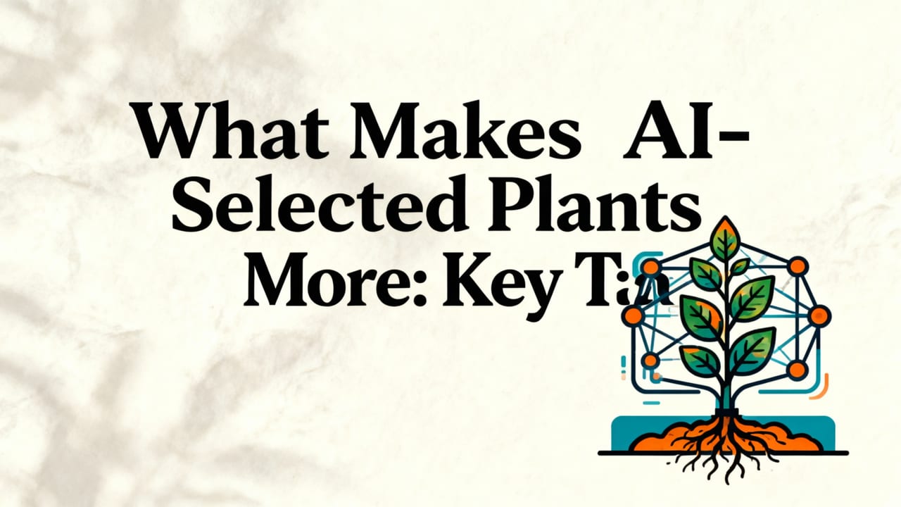 What Makes AI-Selected Plants More Reliable Than Traditional Advice? - best plants for my yard ai