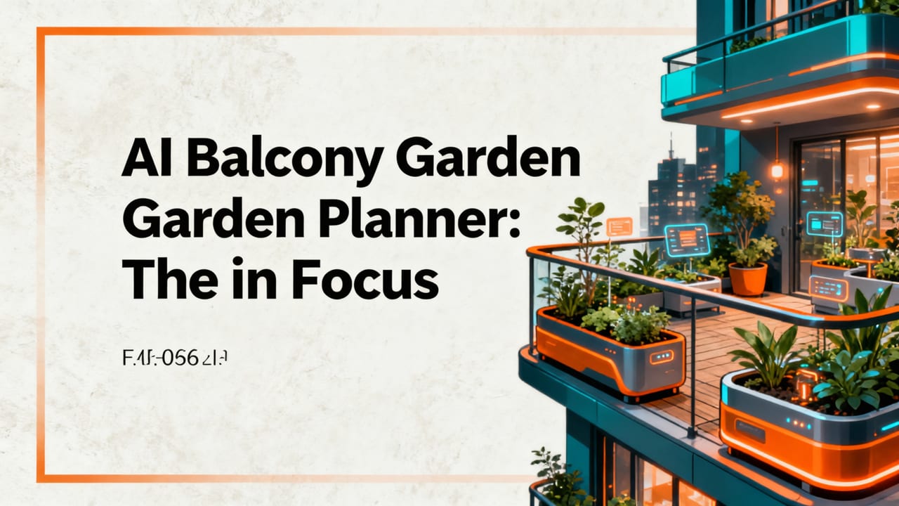 AI Balcony Garden Planner: The Smartest First Step for Urban Gardeners in 2026 - ai balcony garden planner