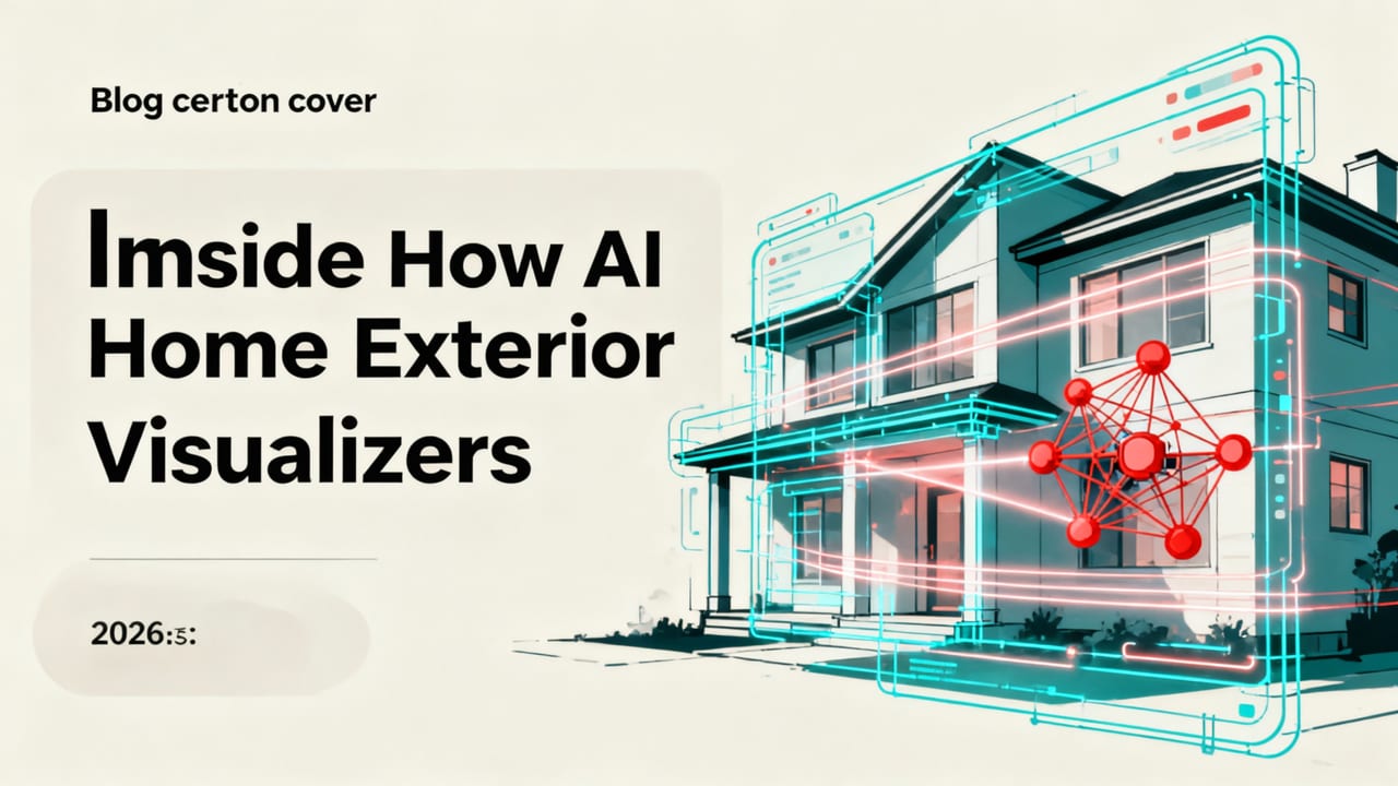 How AI Home Exterior Visualizers Work: The 2026 Technical Stack - ai home exterior visualizer