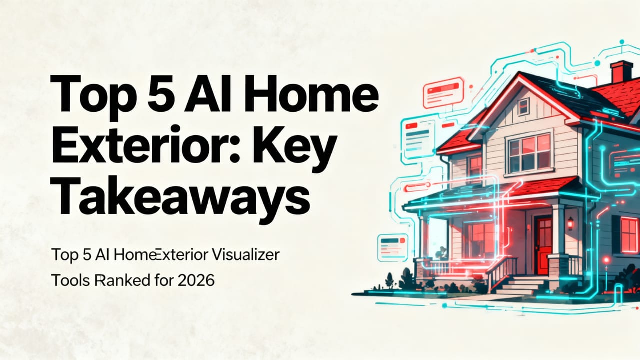 Top 5 AI Home Exterior Visualizer Tools Ranked for 2026 - ai home exterior visualizer