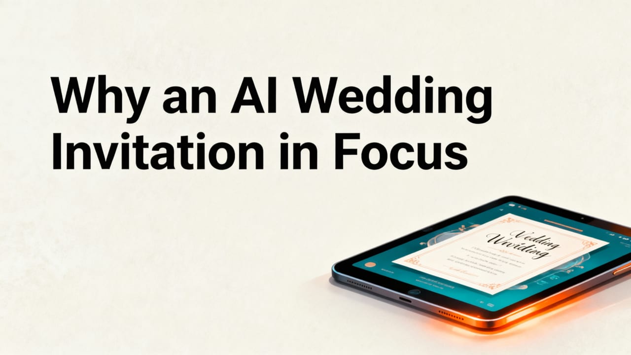 Why an AI Wedding Invitation Maker Is Essential in 2026 - ai wedding invitation maker