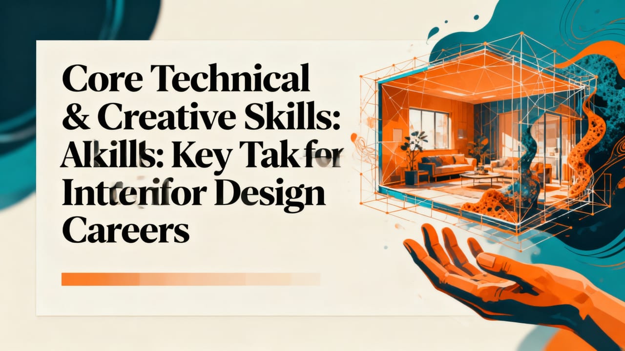Core Technical & Creative Skills for AI Interior Design Careers - ai interior design jobs