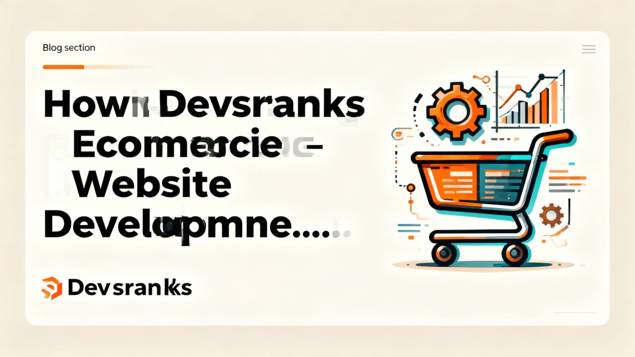 How Devsrank’s Ecommerce Website Development Services Differ From Generic Agencies - ecommerce website development services