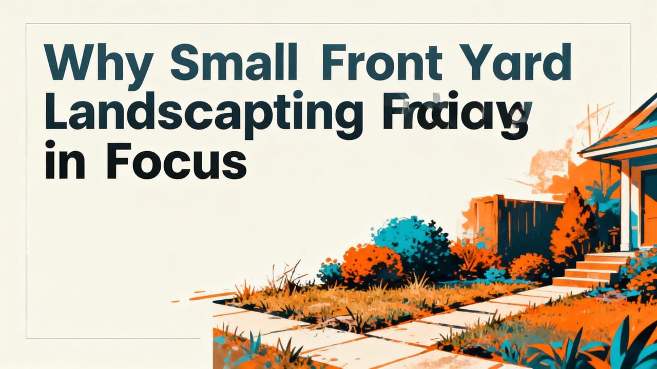 Why Small Front Yard Landscaping Ideas Fail (and How AI Fixes It) - small front yard landscaping ideas
