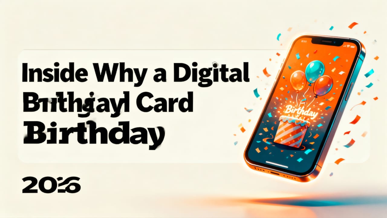 Why a Digital Birthday Card Generator Is Essential in 2026 - digital birthday card generator
