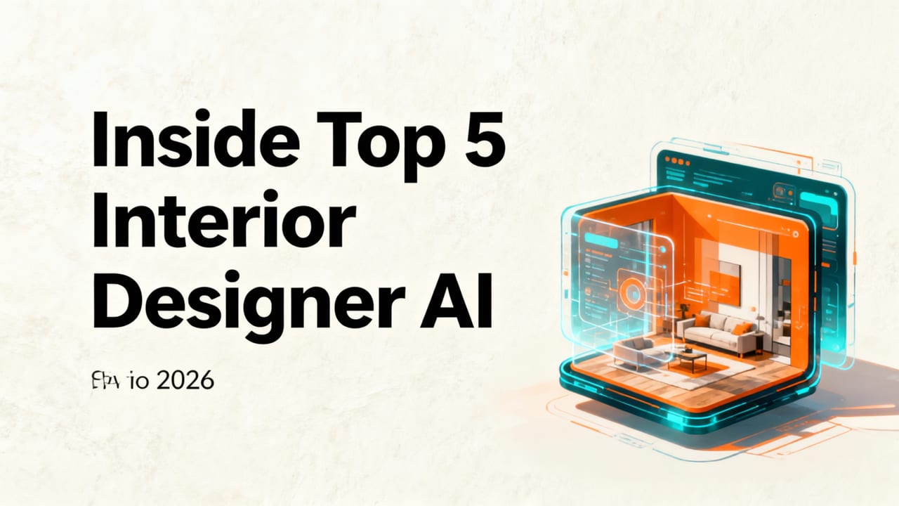 Top 5 Interior Designer AI Tools in 2026 (Compared) - interior designer ai tools