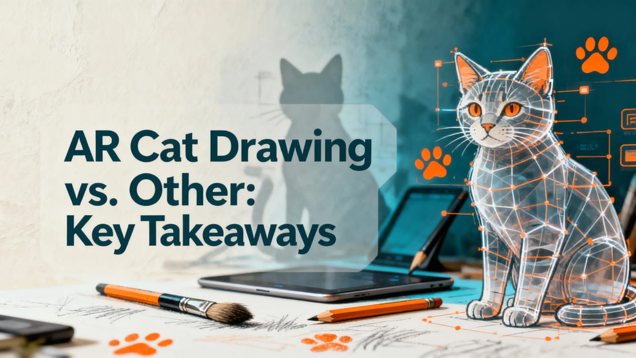 AR Cat Drawing vs. Other Methods: A 2026 Comparison - how to draw a cat step by step ar