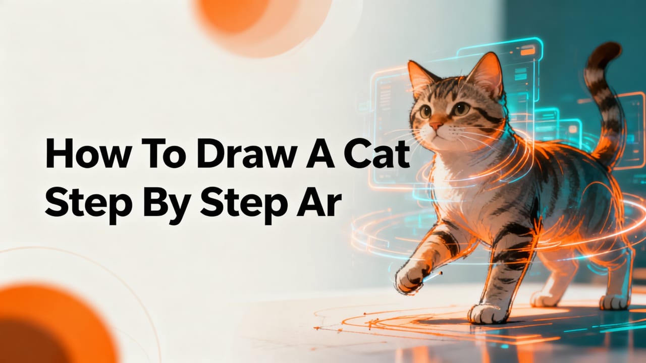 How to Draw a Cat Step by Step Using AR in 2026