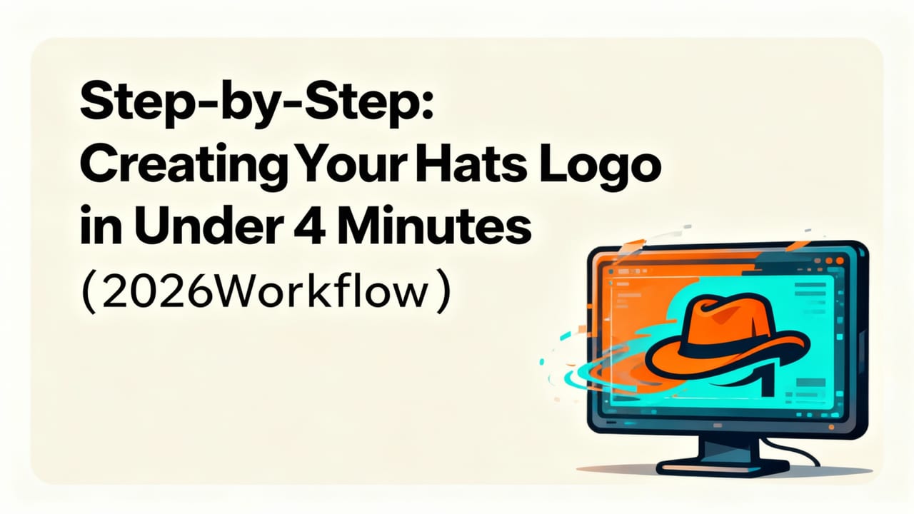 Step-by-Step: Creating Your Hats Logo in Under 4 Minutes (2026 Workflow) - hats logo maker online