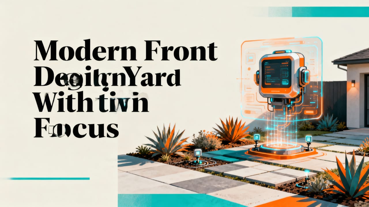 Modern Front Yard Design with AI: Why Traditional Planning Fails in 2026 - modern front yard design with ai