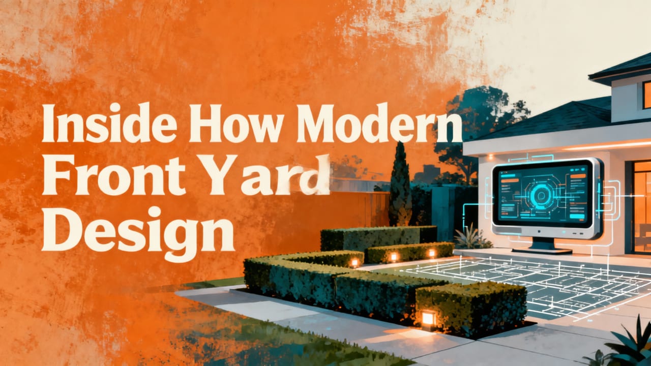 How Modern Front Yard Design with AI Works: A 3-Step Reality Check - modern front yard design with ai