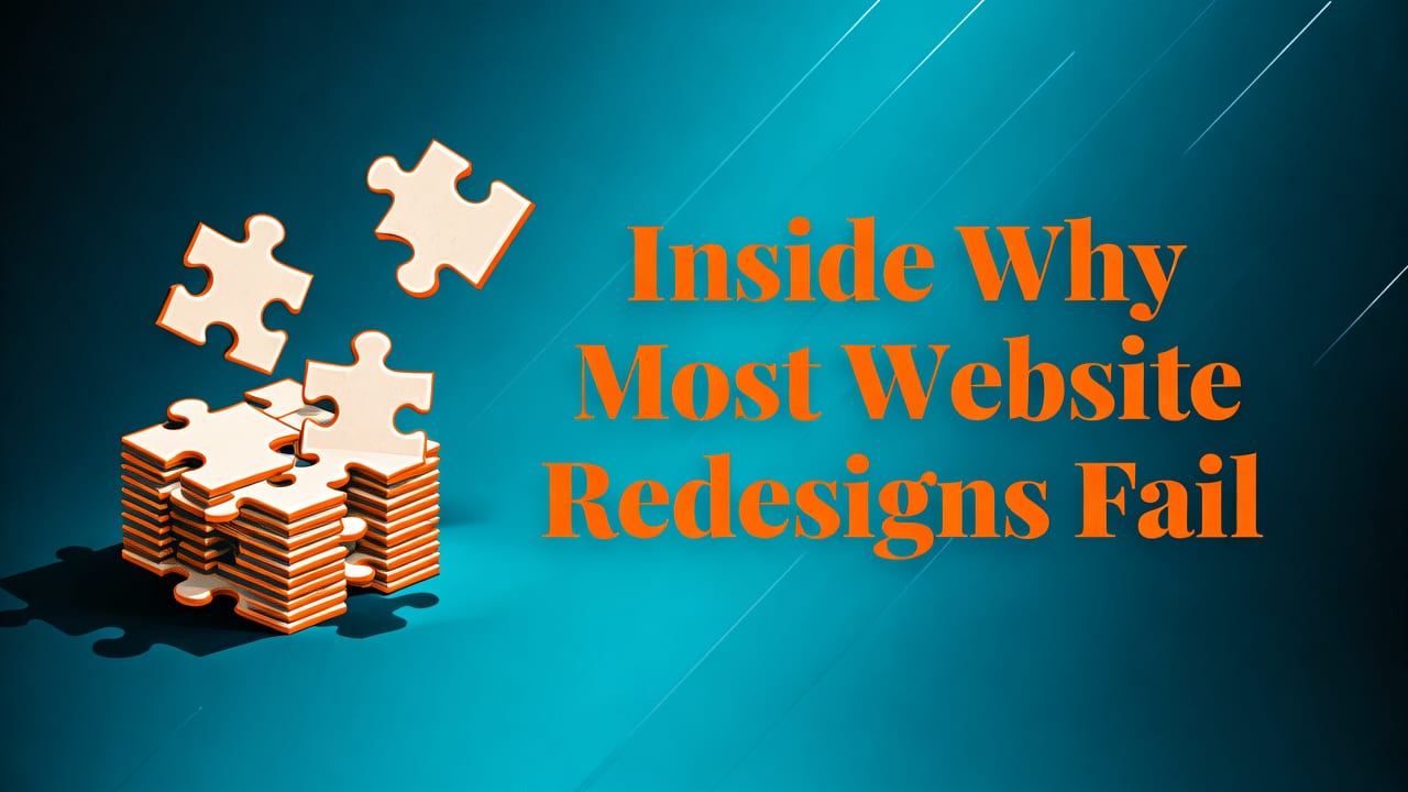 Why Most Website Redesigns Fail (and What Works Instead) - website redesign services