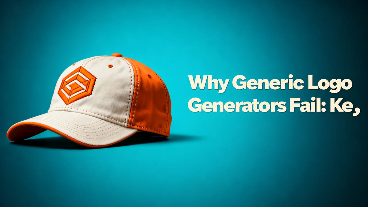 Why Generic Logo Generators Fail for Custom Embroidered Hat Logos - custom embroidered hat logo