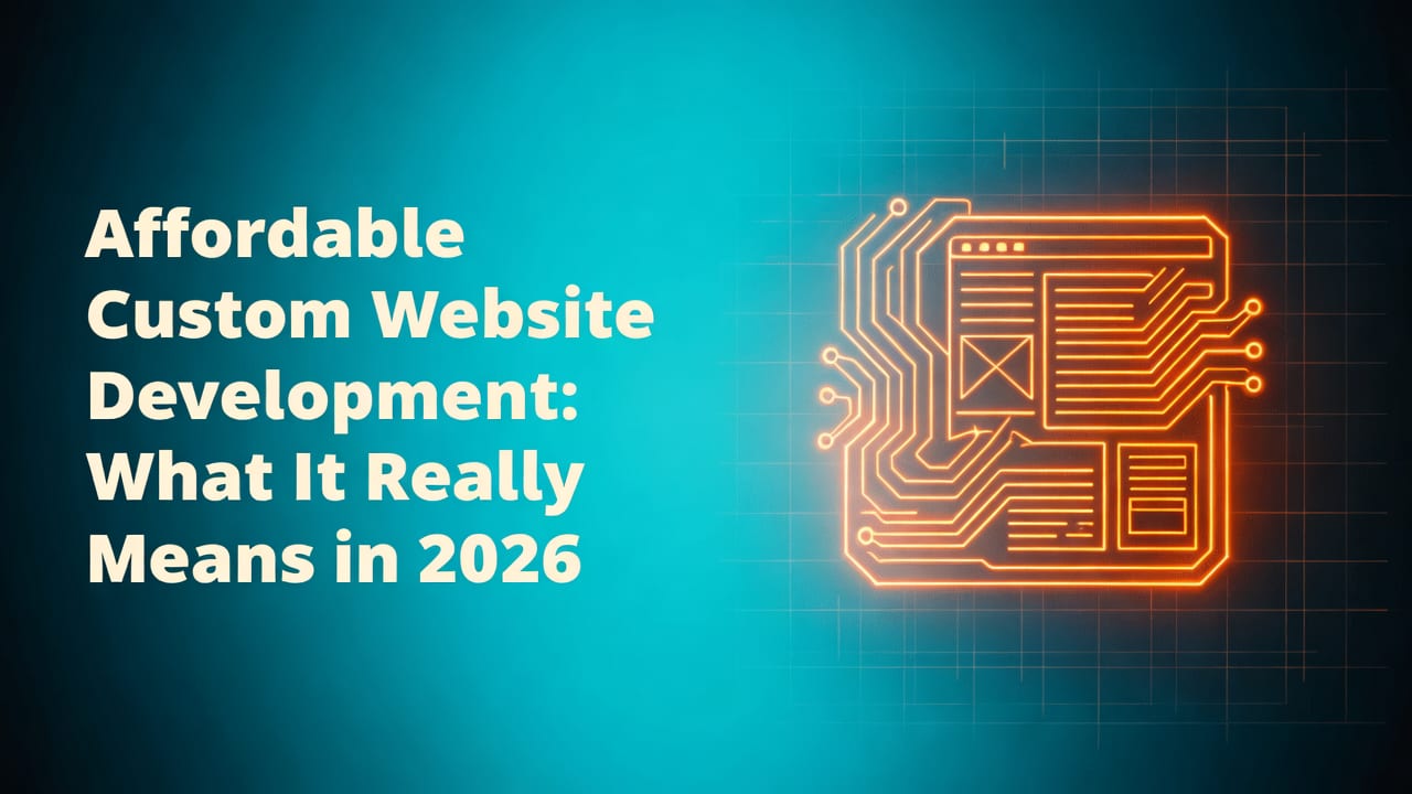 Affordable Custom Website Development: What It Really Means in 2026 - affordable custom website development