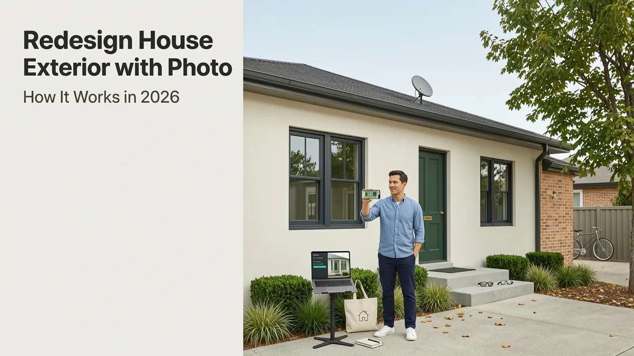 Redesign House Exterior with Photo — Free AI Tool for 2026