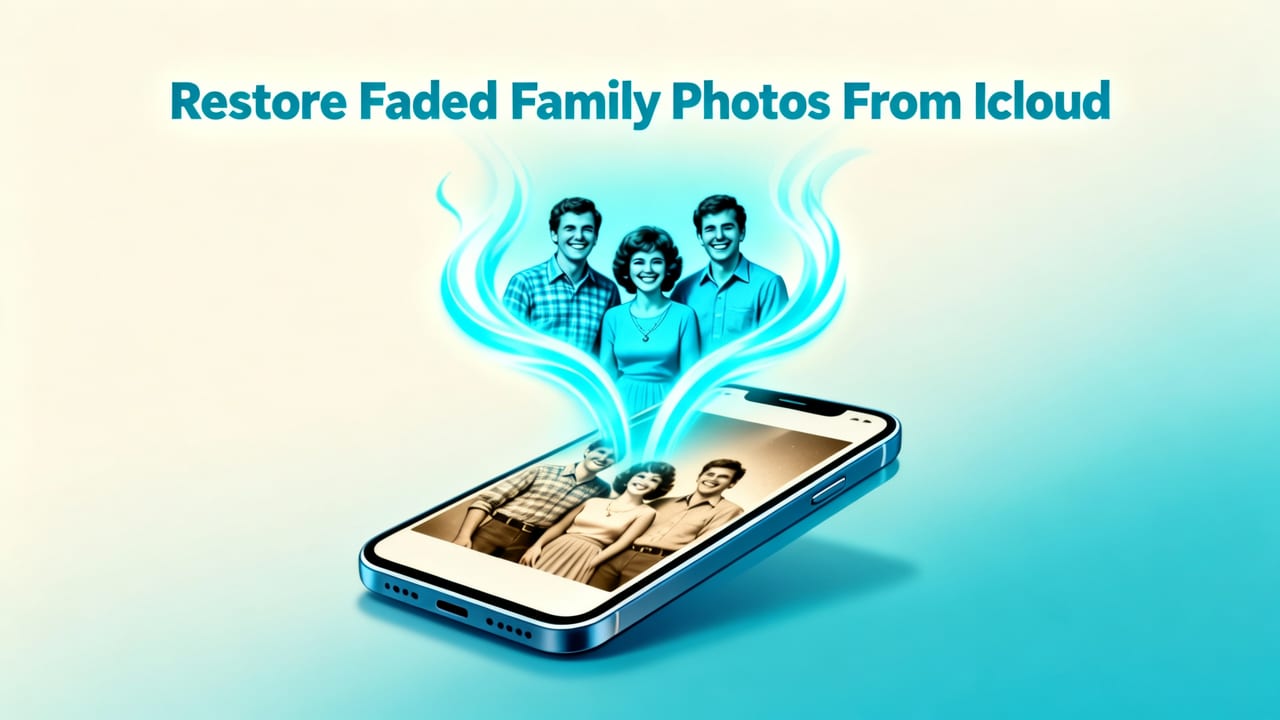 Restore Faded Family Photos from iCloud Easily in 2026