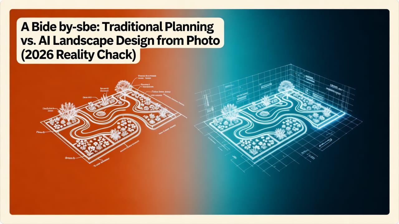 A Side-by-Side: Traditional Planning vs. AI Landscape Design from Photo (2026 Reality Check) - ai landscape design from photo