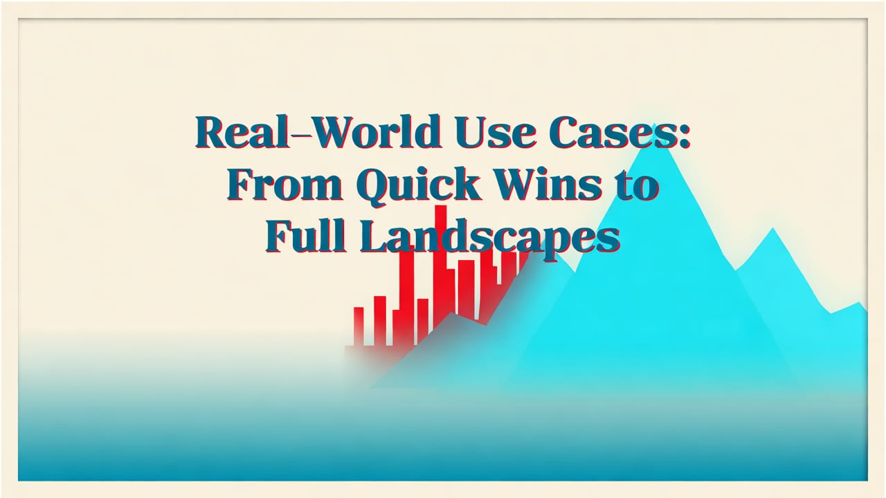 Real-World Use Cases: From Quick Wins to Full Landscapes - ai garden design from photo