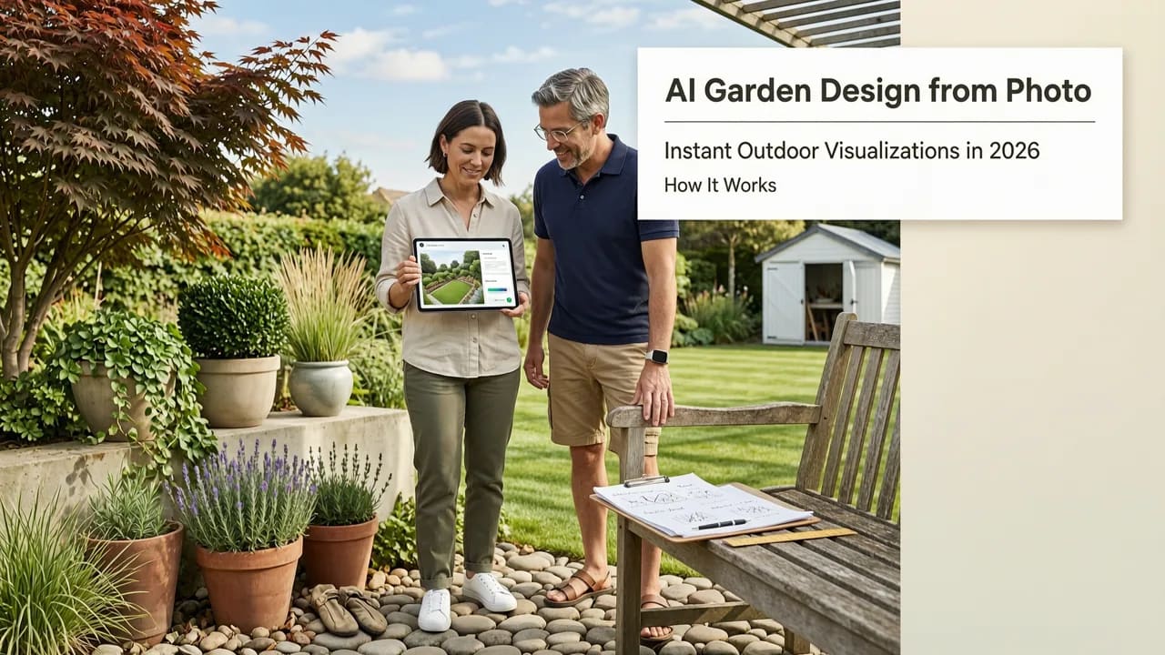 AI Garden Design from Photo: Instant Outdoor Visualizations in 2026