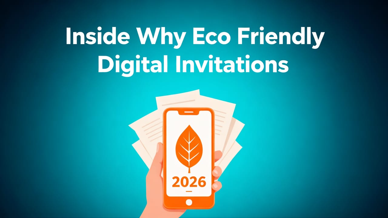 Why Eco Friendly Digital Invitations Matter More Than Ever in 2026 - eco friendly digital invitations
