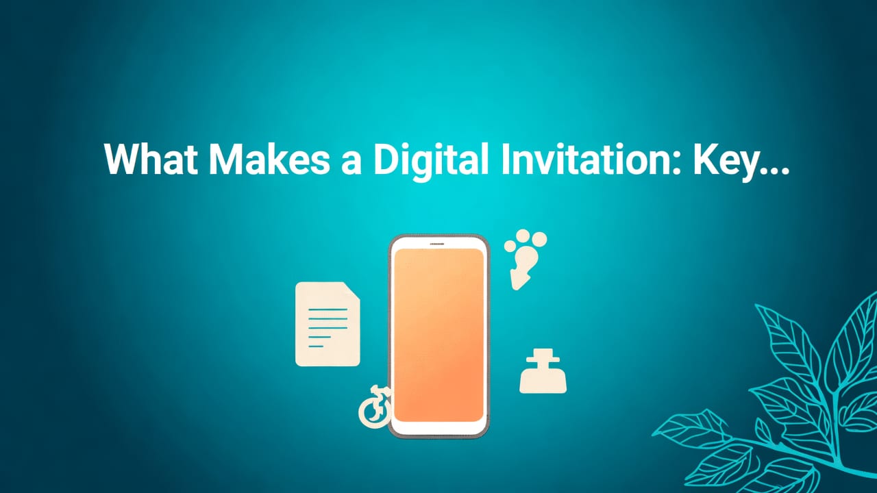 What Makes a Digital Invitation *Truly* Eco Friendly? - eco friendly digital invitations