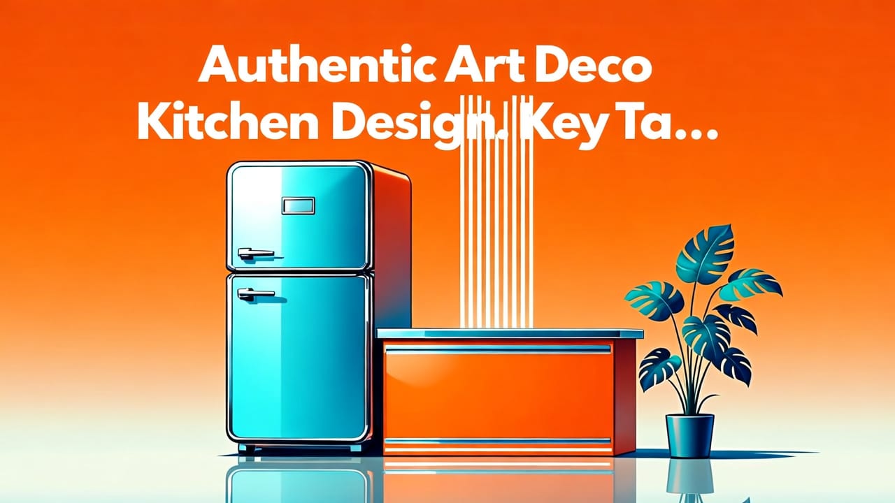 Authentic Art Deco Kitchen Design Principles—Applied in Real Time - art deco kitchen remodel visualizer