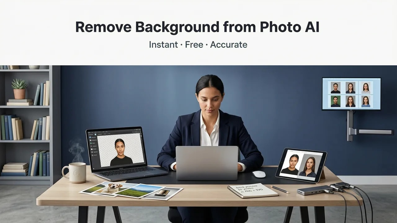Featured image for Remove Background from Photo AI Tool — Instant, Free & Accurate in