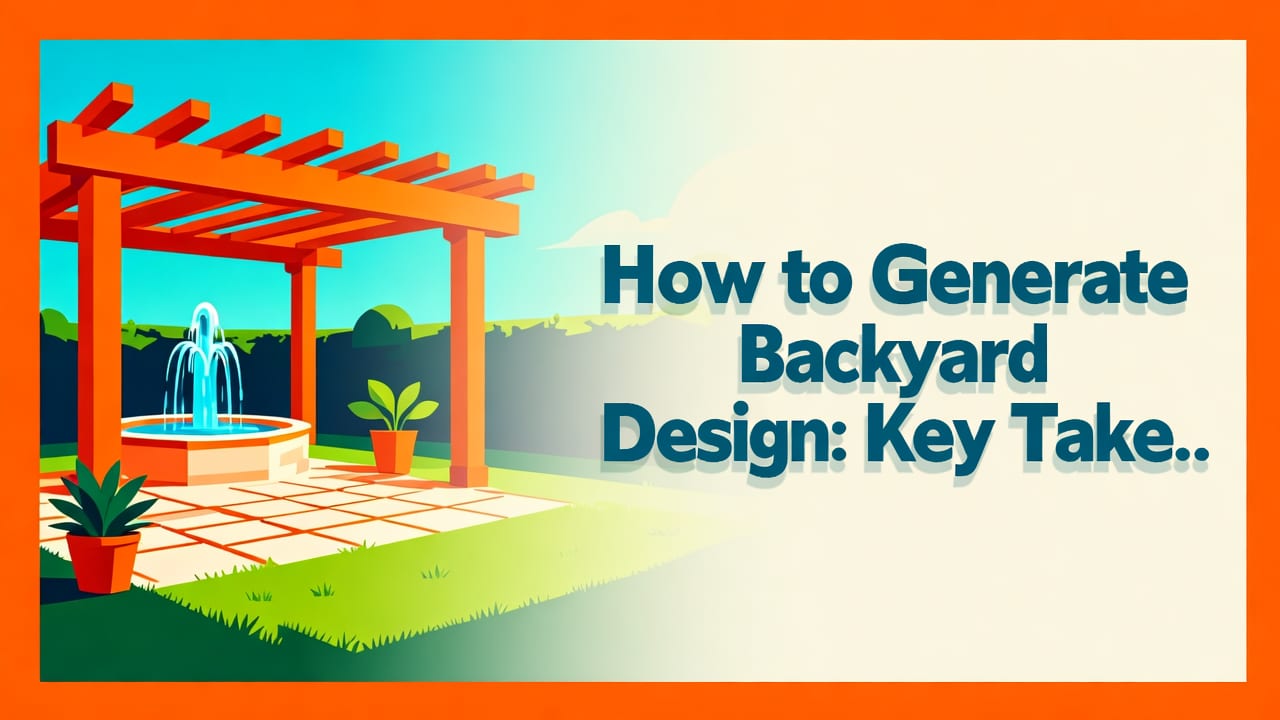How to Generate Backyard Design Ideas from Photo: A Step-by-Step Workflow - backyard design ideas from photo