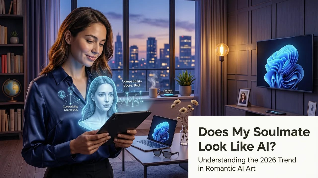 What Does My Soulmate Look Like AI? A 2026 Guide to Romantic AI