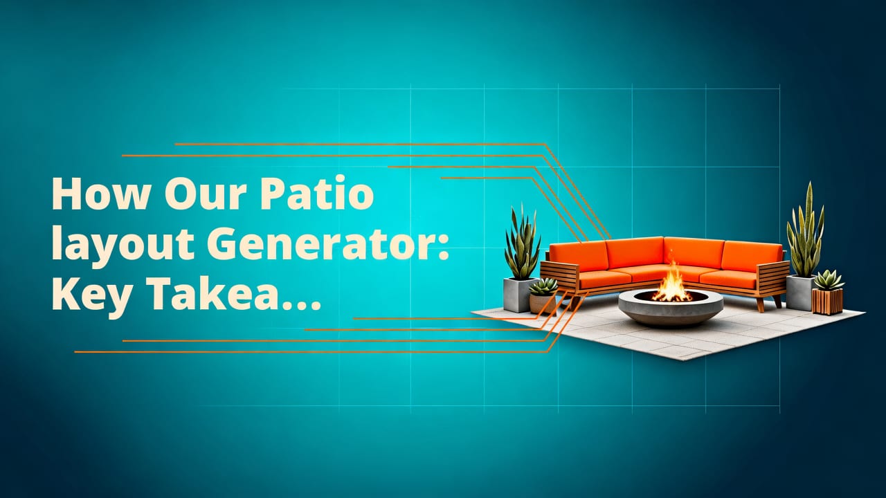 How Our Patio Layout Generator AI Works: A Step-by-Step Workflow - patio layout generator ai