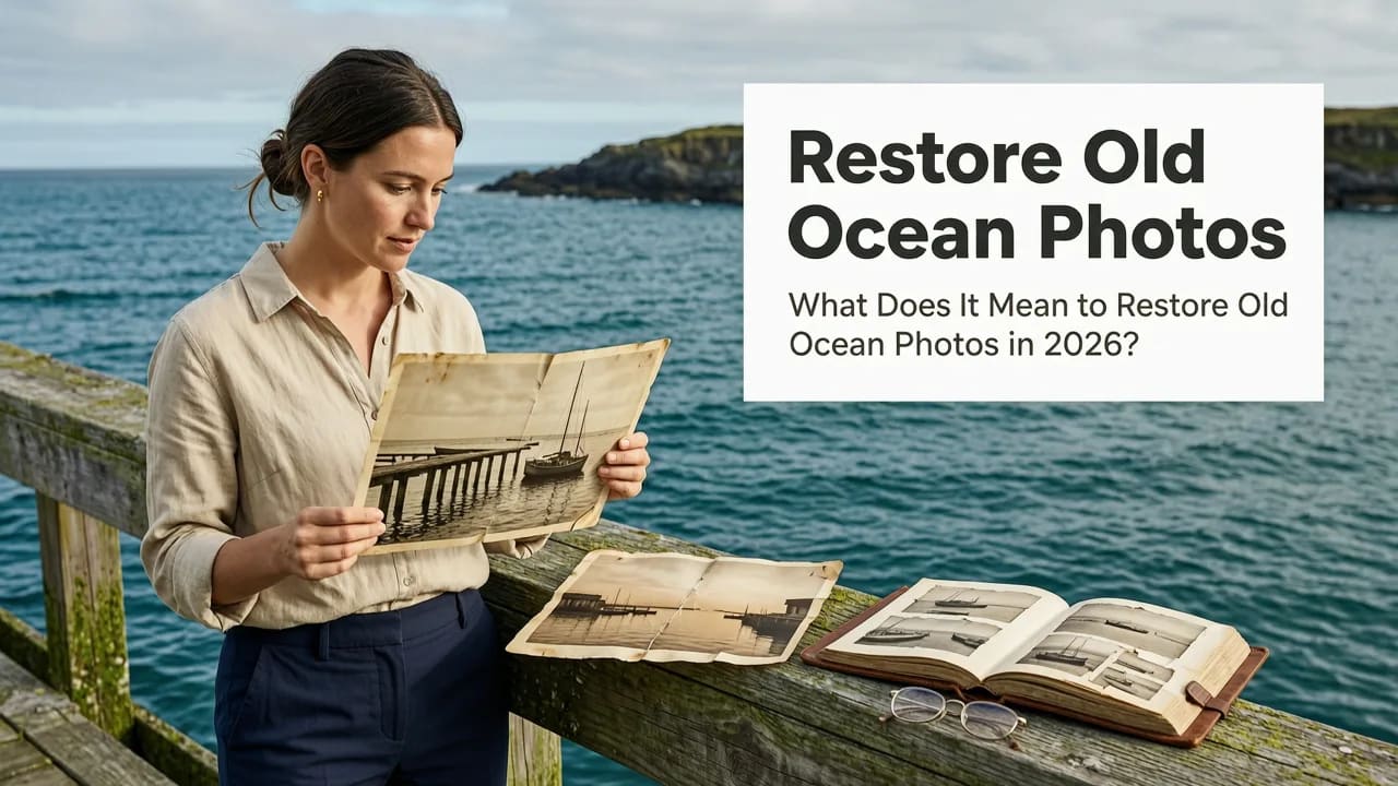 How to Restore Old Ocean Photos Online in 2026