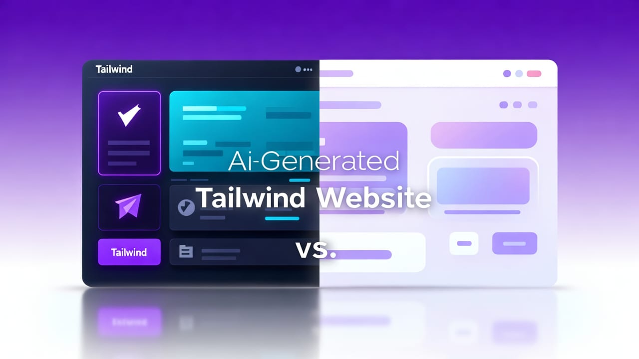 AI-Generated Tailwind Website vs. Other AI Website Outputs - ai generated tailwind website