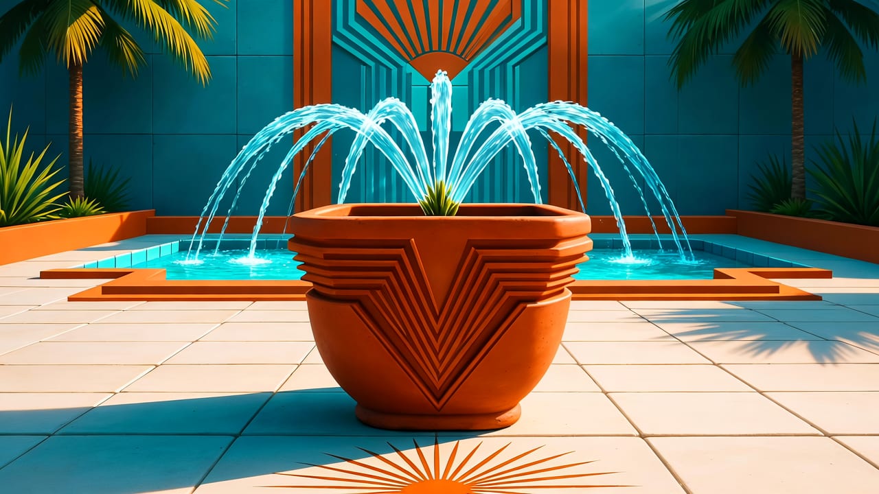 How to Visualize Your Art Deco Garden Design Before Breaking Ground - art deco garden design