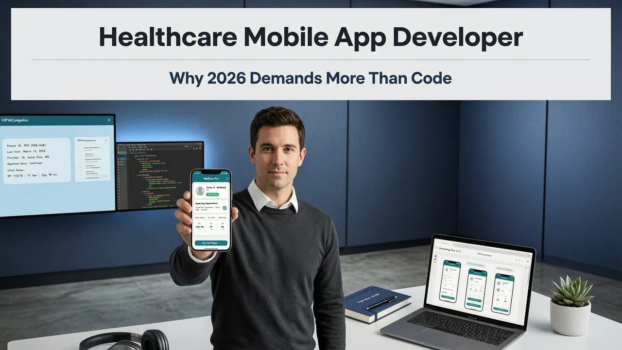 Healthcare Mobile App Developer for HIPAA Compliance in 2026