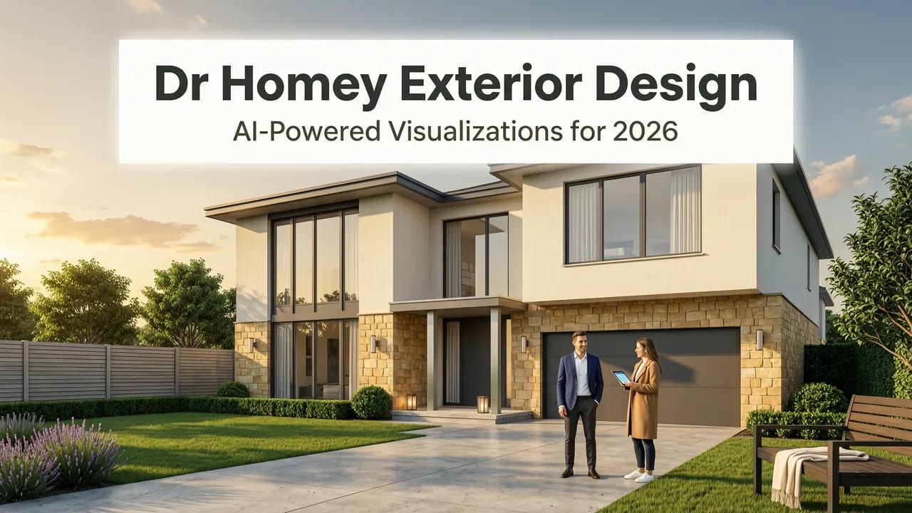 Dr Homey Exterior Design: AI-Powered Visualizations for 2026