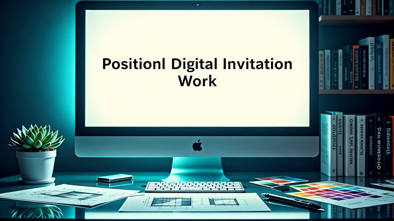 How to Position Your Digital Invitation Work for Scholarship Success - digital invitation design scholarship