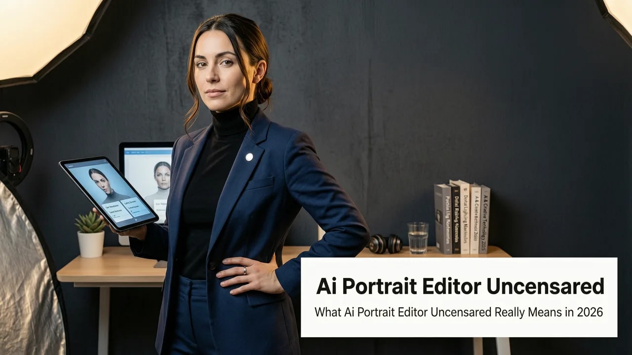 Featured image for AI Portrait Editor Uncensored — Realistic, Expressive & Fully