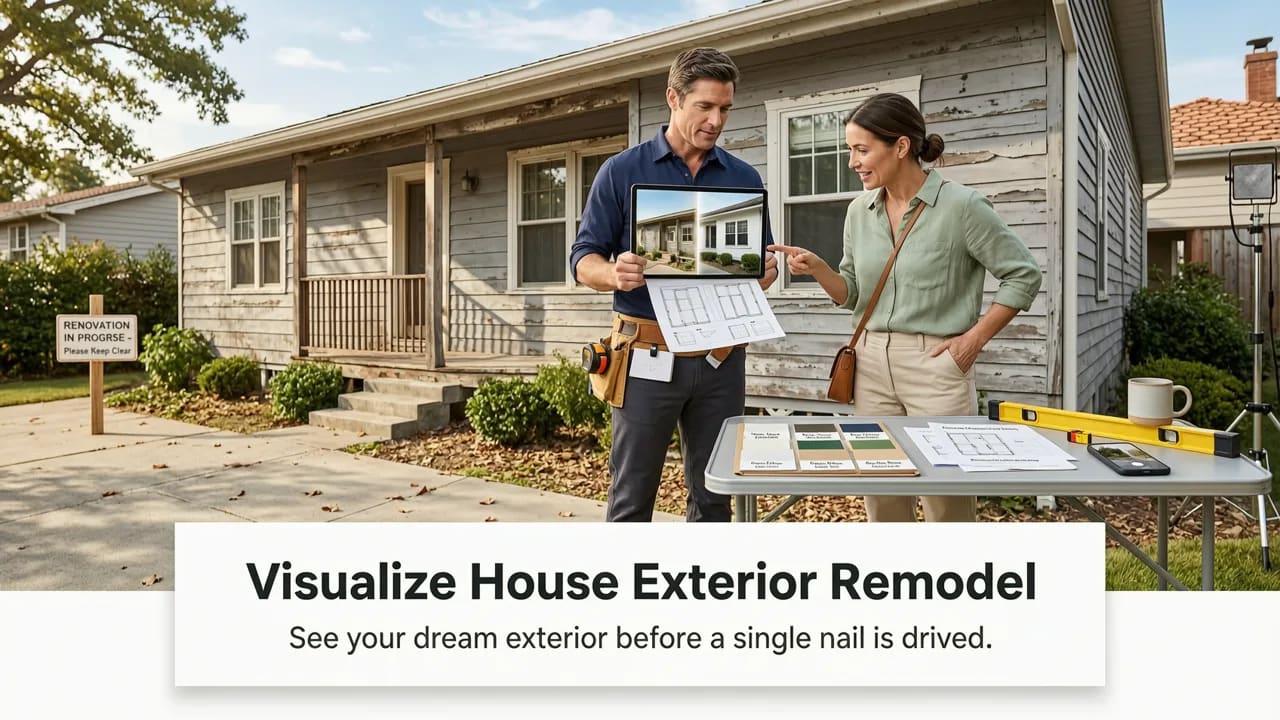 How to Visualize House Exterior Remodel Before Renovating in 2026