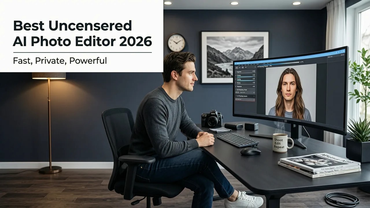 Featured image for Best Uncensored AI Photo Editor 2026 — Fast, Private, Powerful