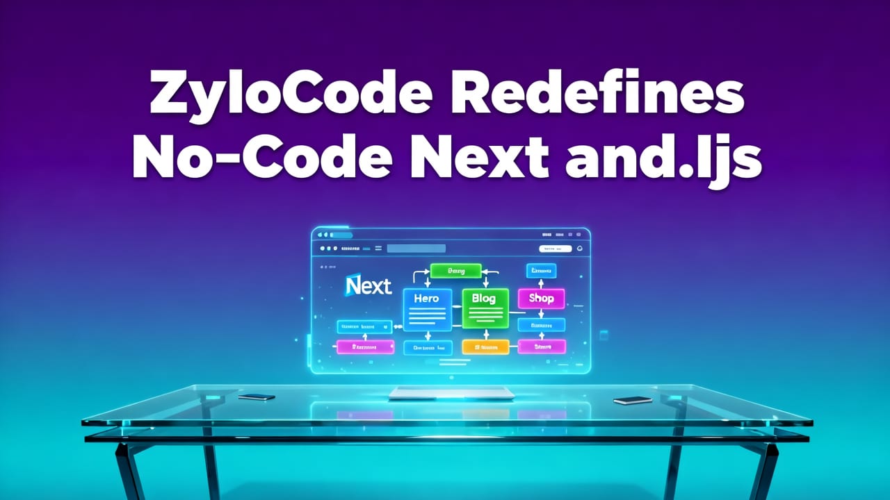 How ZyloCode Redefines the No-Code Next.js Website Builder Standard - no code nextjs website builder