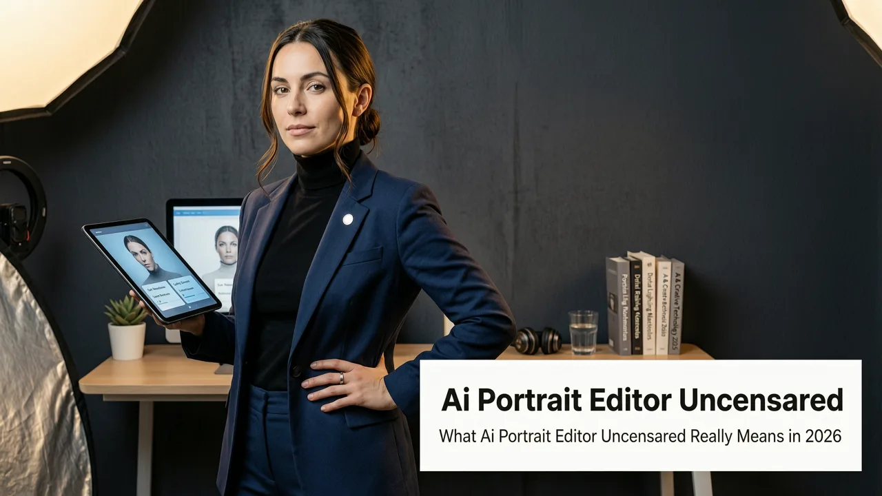 Featured image for AI Portrait Editor Uncensored — Realistic, Expressive & Fully