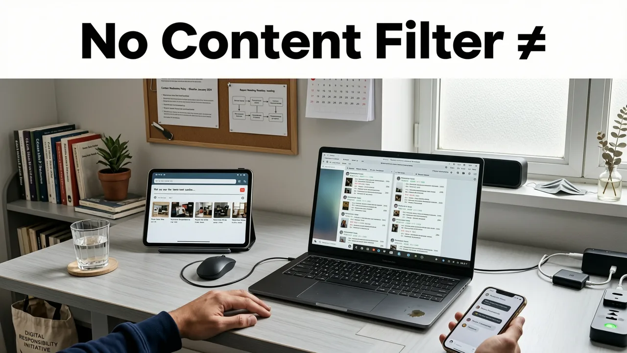 Why 'No Content Filter' ≠ 'No Moderation' - ai image editor no content filter