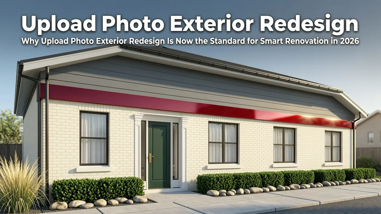 Why Upload Photo Exterior Redesign Is Now the Standard for Smart Renovation in 2026 - upload photo exterior redesign