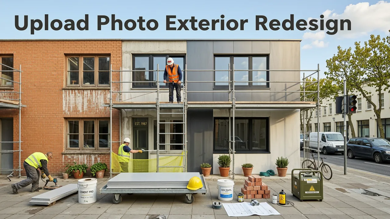How Upload Photo Exterior Redesign Works in Practice (Step-by-Step, 2026 Edition) - upload photo exterior redesign