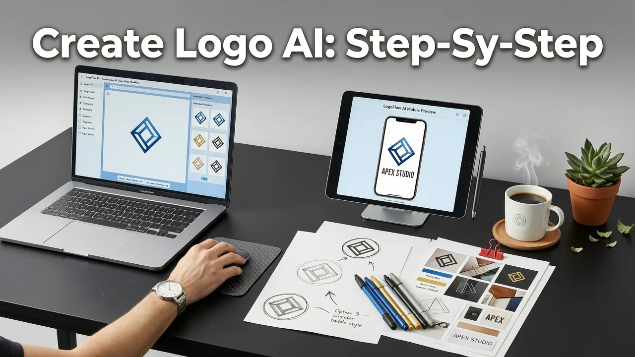 How to Create Logo with AI: A Step-by-Step Workflow (2026 Edition) - create logo with ai