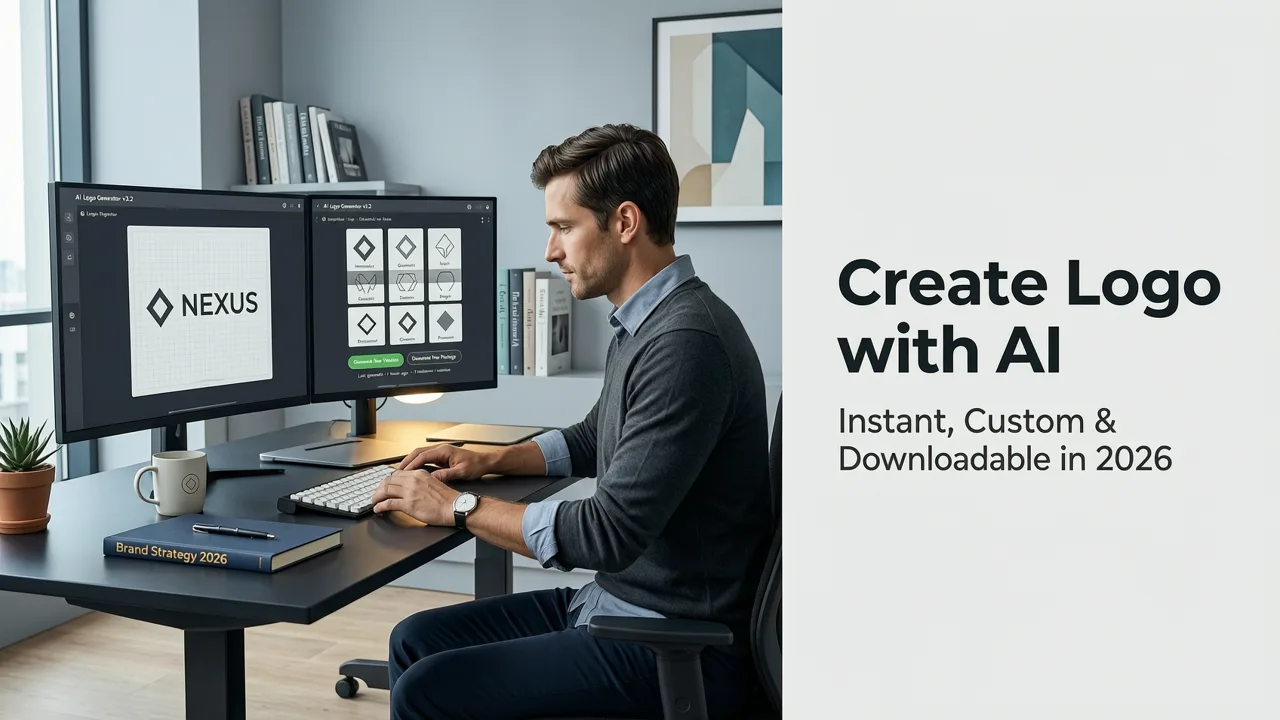Create Logo with AI — Instant, Custom & Downloadable in 2026